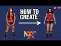 How To Create NEW Mandy Rose Attire NXT 2.0 WWE 2K20