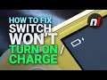 How to Fix Your Nintendo Switch When It Won't Turn On or Charge - Switch Basics