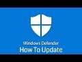 How to Update Microsoft Windows Defender in Windows 11 [Tutorial]