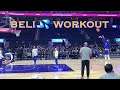 📺 Nemanja “Beli” Bjelica workout/threes at Golden State Warriors pregame before Memphis Grizzlies