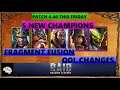 PATCH UPDATE 4.40 | 5 NEW CHAMPIONS | FRAGMENT FUSION | QOL CHANGES | RAID SHADOW LEGENDS
