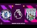 Premier League Virtual 20/21: Chelsea  x West Bromwich - 15ª Rodada [FIFA 21]