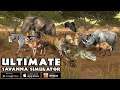 Rhino VS Elephant, Lion, Cheetah, Hippo, Hyena, Ultimate Savanna Simulator