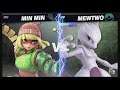 Super Smash Bros Ultimate Amiibo Fights – Min Min & Co #494 Min Min vs Mewtwo