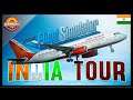 🔴 Taj Mahal Dikhega Kya ??? Delhi (VIDP) To Hyderabad (VOHS ) Air India A320 | MSFS 2020 Live⚡