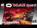 Until You Fall / Oculus Quest / First Impression / Let´s Play #1 / Deutsch / Spiele / Test