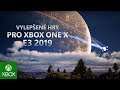 Vylepšené hry pro Xbox One X – E3 2019