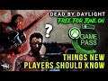 WELCOME XBOX PLAYERS! Things You Should Know - Dead by Daylight