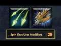 1 Hit = 4 Bash Split Shot Uses Modifiers | Ability Draft