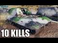 Коричневое ЗЛО 💩 10 фрагов на АРТЕ 💩 World of Tanks  G.W. E 100