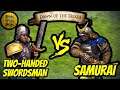 200 (Bulgarians) Two-Handed Swordsmen vs 178 Elite Samurai (Total Resources) | AoE II: DE
