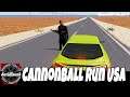 BeamNG Drive - Cannonball Run USA (WIP mod imported from rFactor)