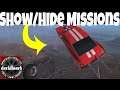 BeamNG Drive - Update 0.24 - How to Show/Hide Missions plus JUMPS!