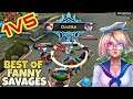 BEST FANNY SAVAGES | TOP 7 #87 | MOBILE LEGENDS | WOLF XOTIC