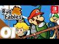 Bug Fables [Switch] - Gameplay Walkthrough Part 1 Prologue / Chapter 1 - No Commentary