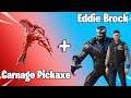 Can A Eddie Brock Take A Carnage Pickaxe? (Fortnite Experiments)