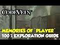 Code Vein Memories Of "Player" 100% Exploration Guide