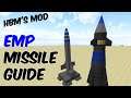 "EMP Missile's Guide" in HBMs Mod || How to effectively use EMP missiles in Minecraft !!