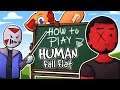 FINDING MY NUTS [HUMAN FALL FLAT] w/Delirious, Cartoonz, Ohm