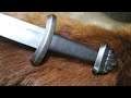 Forging a pattern welded Viking sword, the complete movie.