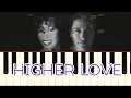 🎹Kygo & Whitney Houston - Higher Love (Piano Tutorial Synthesia)❤️♫