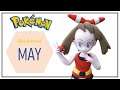 How to make pokemon May from clay - easy clay pokemon anime character tutorial {CreateWithClay}