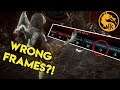 Incorrect Frame Data on Mortal Kombat 11 | MK11 Tips