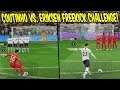 Kranke Freistöße in COUTINHO vs. ERIKSEN Freekick Challenge! - Fifa 20 Ultimate Team Bruder