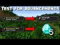 Minecraft - How To Test If A Player Has Received An Advancement