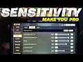My cod mobile battle royal sensitivity settings + hud layout | cod mobile best control settings