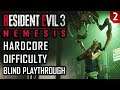 Resident Evil 3 Remake (PS4) Hardcore - Blind Playthrough - Part 2: Dogs and Maggots