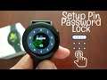 Samsung Galaxy Watch Active Setup Pin & Pattern Password Security Lock