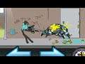 Shooter Stickman vs ROBOTS in The City | Anger Of Stick 5