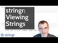 stringr: Viewing Strings