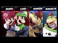 Super Smash Bros Ultimate Amiibo Fights  – Request #18472 Mario & Luigi vs Bowser & Bowser Jr