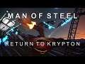 Superman - Man of Steel - Return to Krypton Ride 4K 60FPS