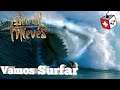 Tentando surfar o Megalodon 1 tentativa Sea of Thieves