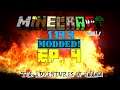 The Adventure of Halk Modpack! Ep. 4 "Scary Nether Close call!!" Minecraft 1.14.4 Modded