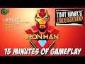Tony Hawk's Underground [PS2] | Iron Man Gameplay