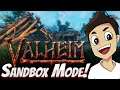 VALHEIM SANDBOX MODE! How to build for free!