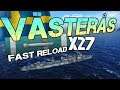 Västerås - Fast torpedo reload equals MANY torpedo hits