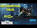 Warzone How To Fix Connection Failed Seasson 6 2021 Call Cf Duty  #warzone #callofduty