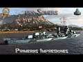 World of Warships  4K Español - Destructor Sommers/Benham Tiers X/IX USA - Impresiones