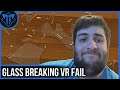 Accidentally Punching Through Glass Playing VR Games (VR FAIL)