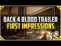 Back 4 Blood Gameplay Trailer Reaction [Back 4 Blood First Impressions]