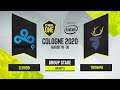 CS:GO - Triumph vs. Cloud9 [Dust2] Map 1 - ESL One Cologne 2020 - Group B - NA
