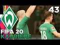 Fifa 20 Karriere - Werder Bremen - #43 - WIR KÖNNEN UNS DEN POKAL HOLEN! ✶ Let's Play