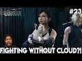 FIGHTING WITHOUT CLOUD?! (Final Fantasy 7 Remake Reaction)
