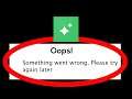 Fix Shpock Oops Something Went Wrong Error Please Try Again Later Problem Solved