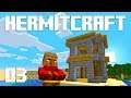 Hermitcraft 7 - Ep. 3: VILLAGERS AND BASE REBUILD! (Minecraft 1.15.2) | iJevin